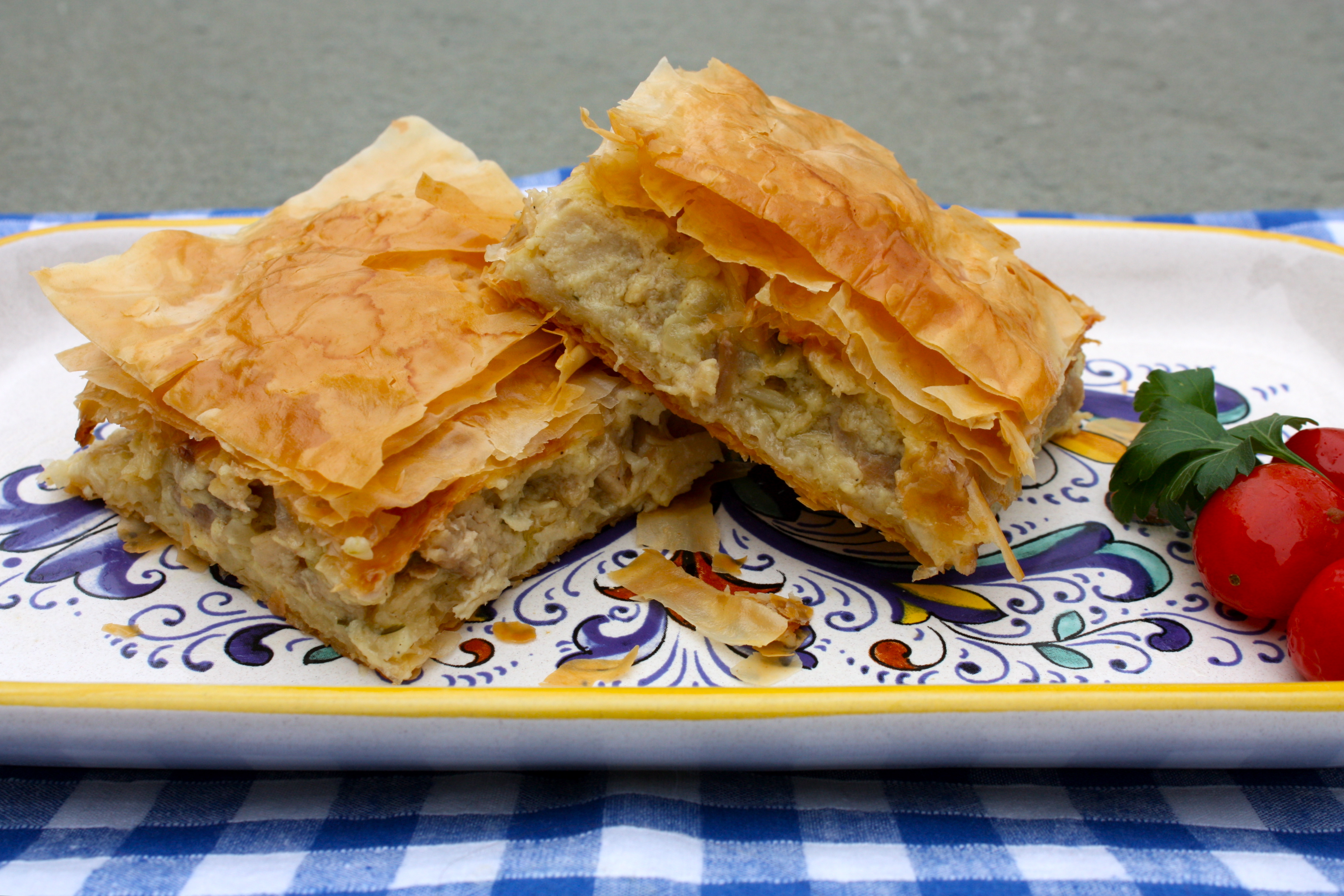 new-year-s-day-greek-filo-chicken-pie-kotopita-marilena-s-kitchen